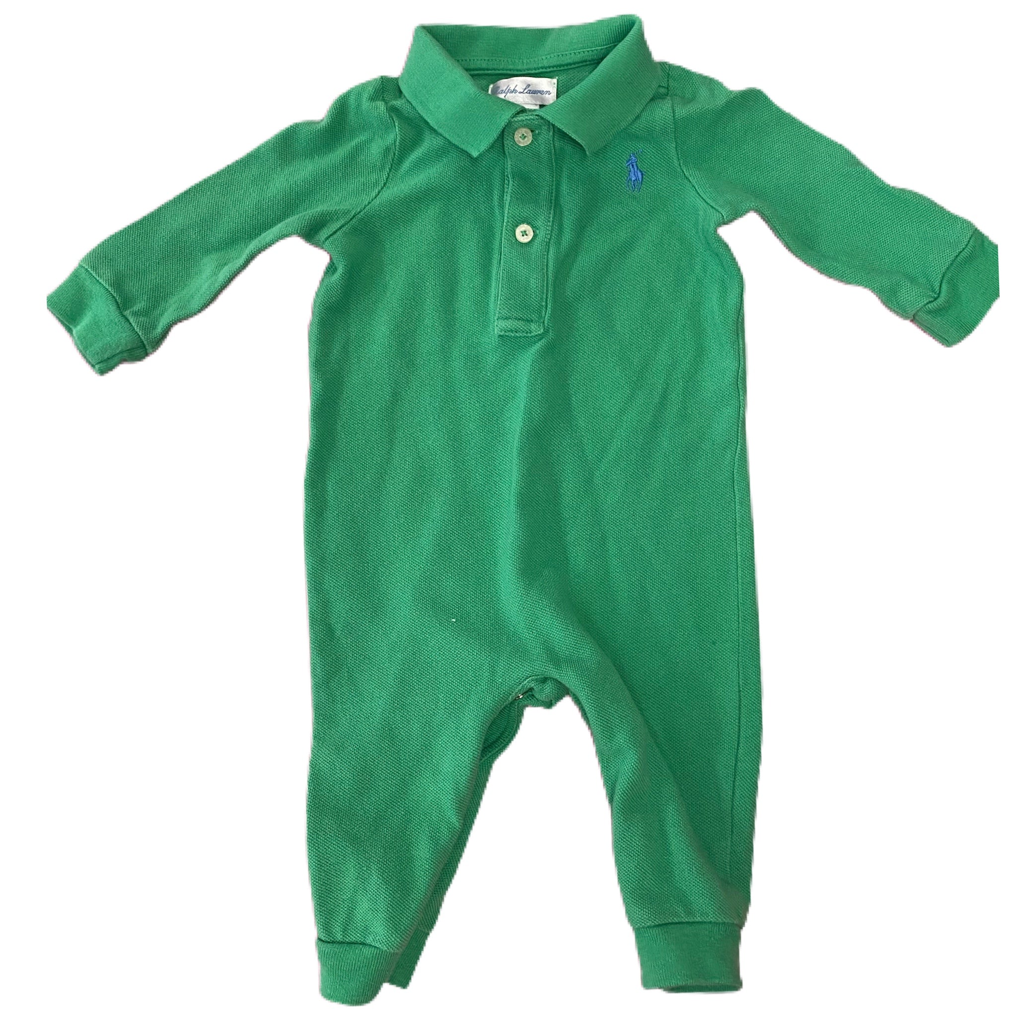 Ralph Lauren long sleeve stripe pant set SIZE 6 MONTHS | Finer Things Resale