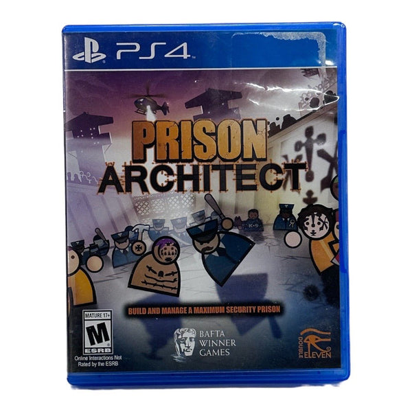Prison Architect Playstation 4 PS4 game 2016 Rated m 17+ | Finer Things Resale