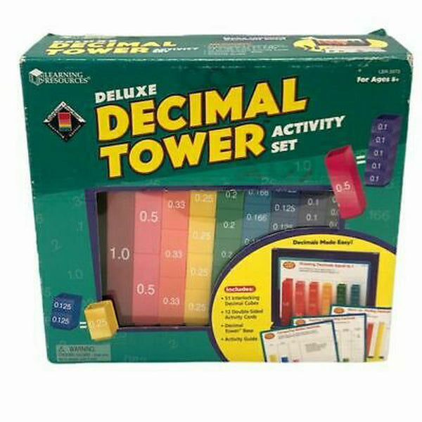 Learning Resources Deluxe Decimal Tower Activity Set BRAND NEW! | Finer Things Resale