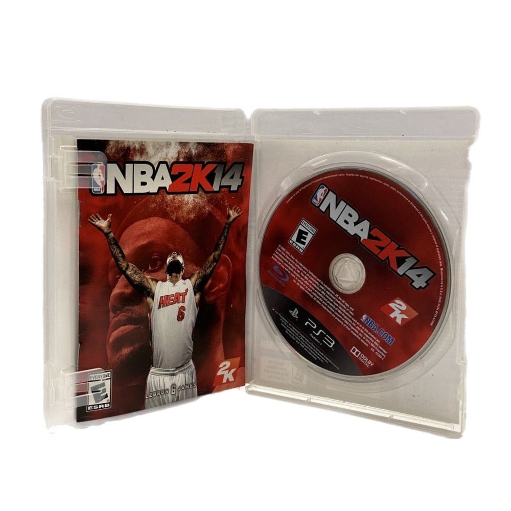NBA 2K14 Basketball Playstation PS3 game Lebron James 2013
