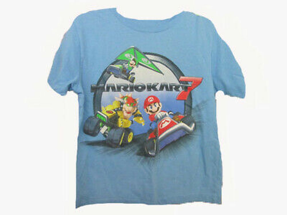 Nintendo Mariokart 7 short sleeve shirt SIZE MEDIUM | Finer Things Resale