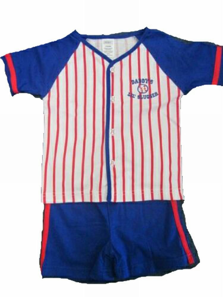Swiggies 2pc Daddy's Lil' Slugger short set BRAND NEW! SIZE 12 MONTHS | Finer Things Resale