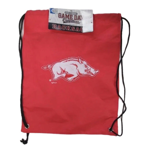 Arkansas Razorbacks backsack backpack BRAND NEW! | Finer Things Resale