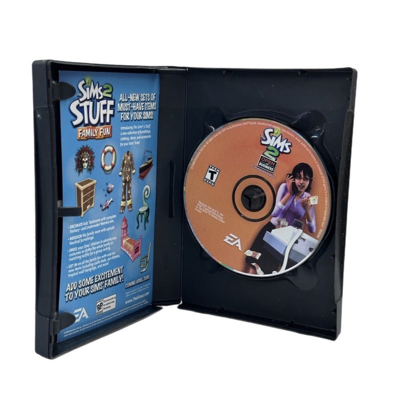 The Sims 2 Open for Business Expansion Pack PC game Rate T 2006 | Finer Things Resale
