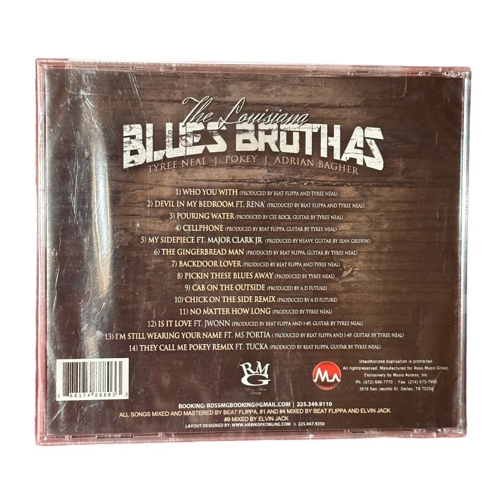 Love on the Bayou The Louisiana Blues Brothas CD 2014 NEW Factory sealed! | Finer Things Resale