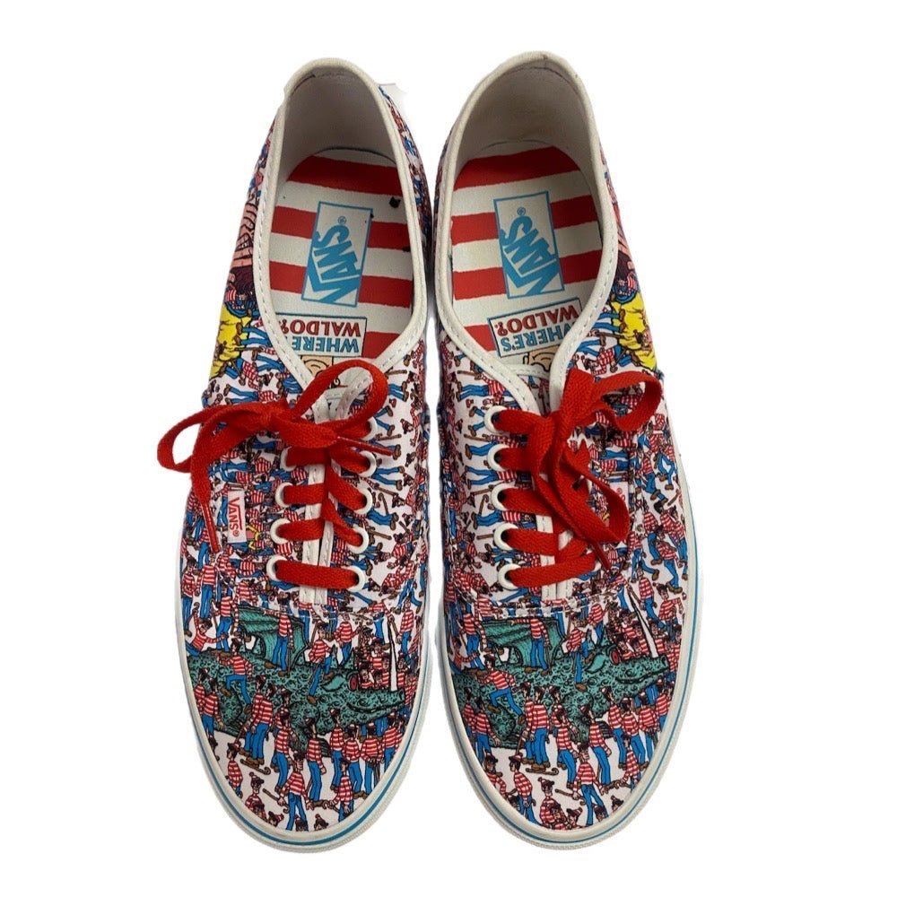 Vans Where's Waldo Limited Edition Classic Low Sneakers SIZE 11.5 BRAND NEW! | Finer Things Resale