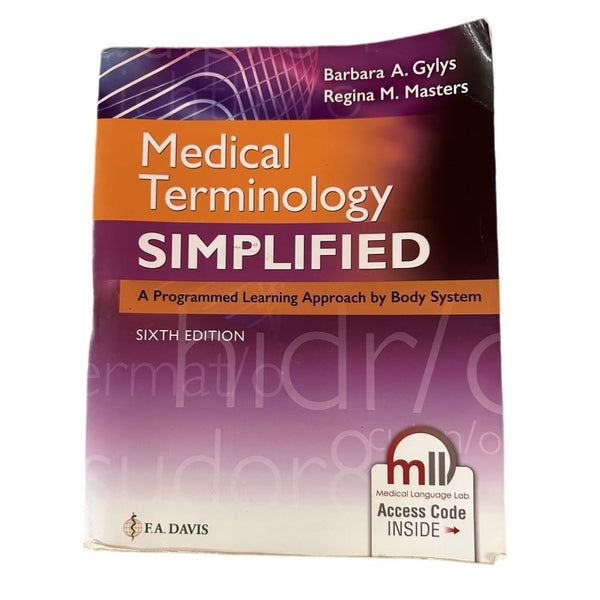 Medical Terminology Simplified : A Programmed Learning Approach by Body System | Finer Things Resale