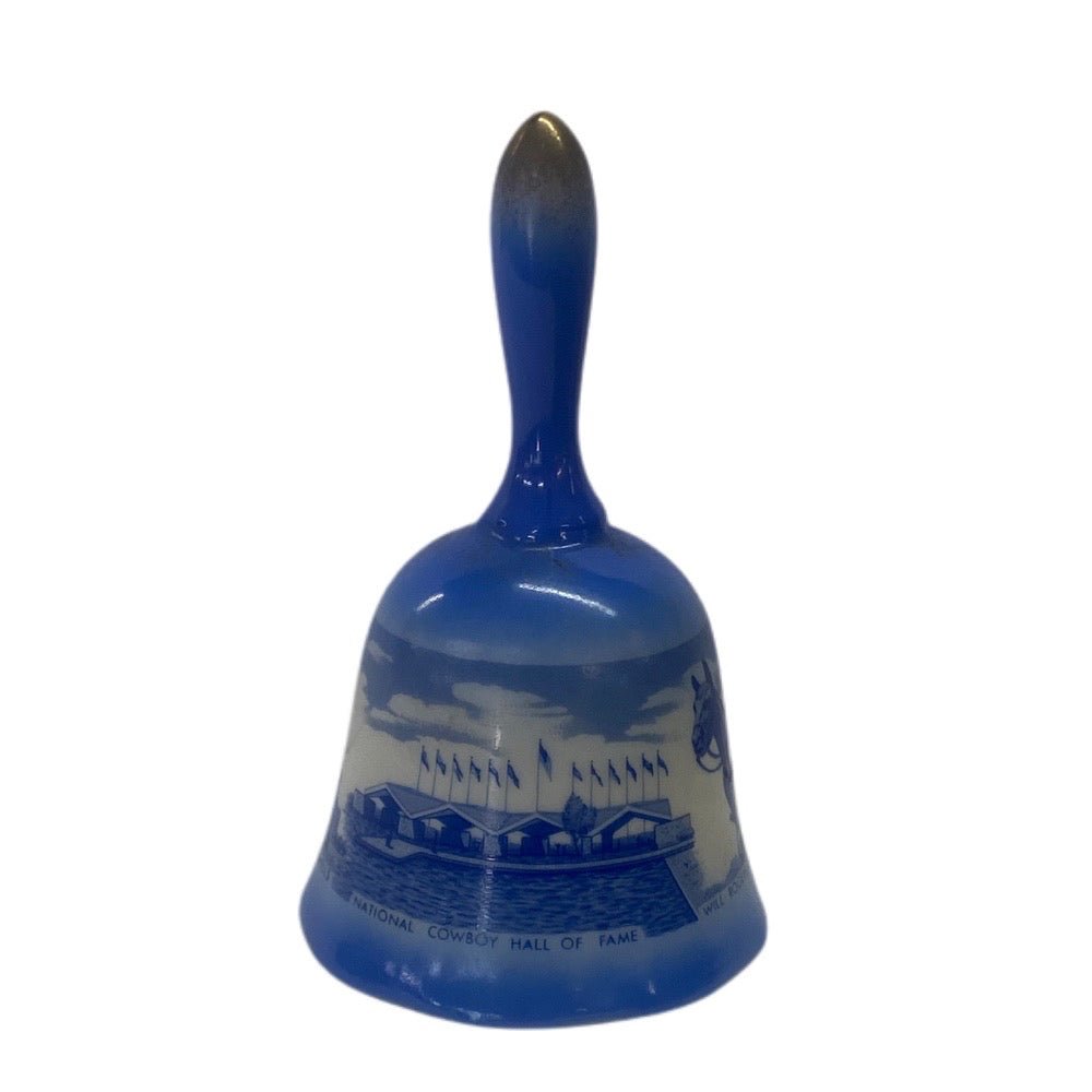 Oklahoma dinner bell State Souvenir ceramic VINTAGE! | Finer Things Resale